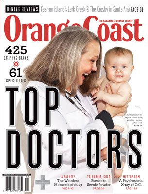 Orange Coast Magazine Top Doctors 2013